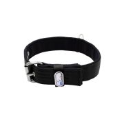 Dog Collar with Polyamide and Neoprene 4cm Width – KI01003/70/40/BK/01