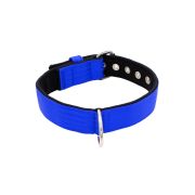 Dog Collar with Polyamide and Neoprene 4cm Width – KI01003/70/40/BL/01