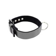Collar de perro de poliamida y neopreno de 4 cm de ancho – KI01003/70/40/GY/01