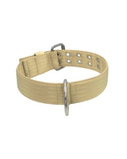 Dog Collar from Polyamide with Triple Strap, 5cm - KI01004/70/50/BE/00