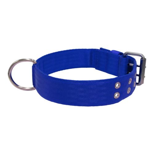 Dog Collar from Polyamide with Triple Strap, 5cm – KI01004/70/50/BL/00
