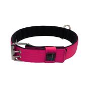 Polyamide Dog Collar with Triple Webbing and 5 cm Neoprene – KI01005/65/50/FU/01