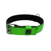 Polyamide Dog Collar with Triple Webbing and 5 cm Neoprene – KI01005/65/50/LM/01