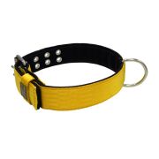 Polyamide Dog Collar with Triple Webbing and 5 cm Neoprene – KI01005/65/50/YL/01