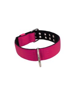 Polyamide Dog Collar with Triple Webbing and 5 cm Neoprene - KI01005/70/50/FU/01