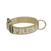 Dog Collar from Polyamide with Triple Strap and Embroidery, 5cm – KI01006/70/50/BE/00