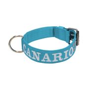 Dog Collar from Polyamide with Triple Strap and Embroidery, 5cm – KI01006/80/50/TU/00