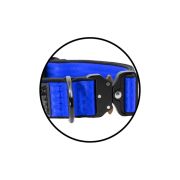 Περιλαίμιο Σκύλου Tactical Clip από Πολυαμίδιο και Νεοπρέν Πλάτους 4 εκατοστών – KI01008/40/40/BL/01