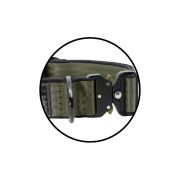 Περιλαίμιο Σκύλου Tactical Clip από Πολυαμίδιο με Νεοπρέν και Κέντημα Πλάτους 4 εκατοστών – KI01009/40/40/KH/01