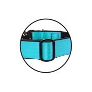Collar de perro táctico de poliamida y neopreno con bordado, 4 cm de ancho – KI01009/40/40/TU/01