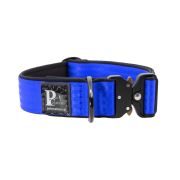 Dog Collar Tactical Clip made of Polyamide and Neoprene, 5 cm Wide – KI01010/45/50/BL/01