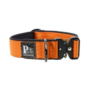 Collar de perro clip táctico de poliamida y neopreno, 5 cm de ancho – KI01010/70/50/OR/01