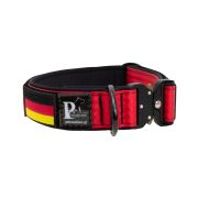 Dog Collar Tactical Clip made of Polyamide with Neoprene and Embroidery, 5 cm Wide – KI01011/55/50/RD/01