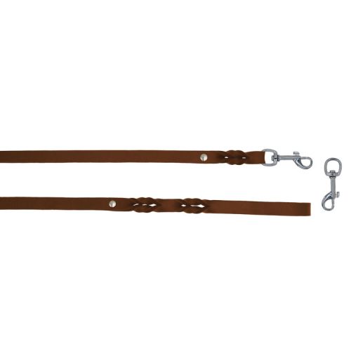 Correa renzada de cuero auténtico de 5 mm de grosor – OD01001/100/15/BR/00/K01