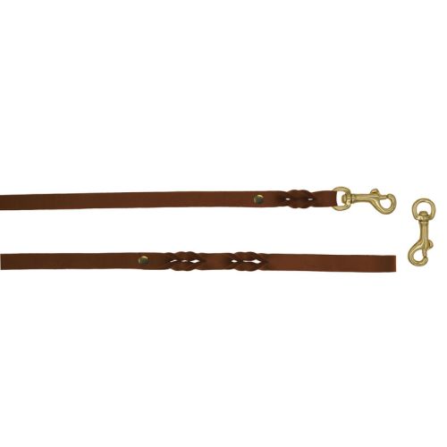 Correa renzada de cuero auténtico de 5 mm de grosor – OD01001/100/15/BR/00/K02