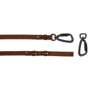 Braided leather guide made from genuine leather, 5mm thick – OD01001/100/20/BR/00/k15