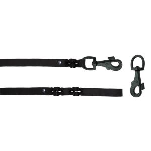 Braided leather guide made from genuine leather, 5mm thick – OD01001/120/20/BK/00/K13