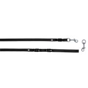 Correa renzada de cuero auténtico de 5 mm de grosor – OD01001/150/10/BK/00/K01