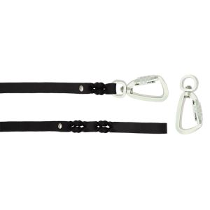 Braided leather guide made from genuine leather, 5mm thick – OD01001/150/20/BK/00/K14