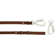 Braided leather guide made from genuine leather, 5mm thick – OD01001/150/20/BR/00/K14