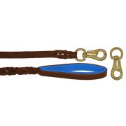 Correa trenzada de cuero auténtico de 5 mm de grosor. Incluye forro de cuero. – OD01002/100/20/BR/03/K06