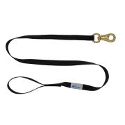 Polypropylene Leash with Woven Rubber Traces – OI01004/100/25/BK/00/K06