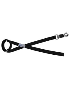 Polypropylene Leash with Woven Rubber Traces - OI01004/100/25/BK/00/K07