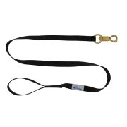 Polypropylene Leash with Woven Rubber Traces – OI01004/100/25/BK/00/K08