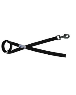 Polypropylene Leash with Woven Rubber Traces - OI01004/100/25/BK/00/K13