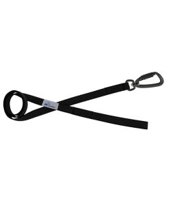 Correa de polipropileno con cincha con goma - OI01004/120/25/BK/00/K15