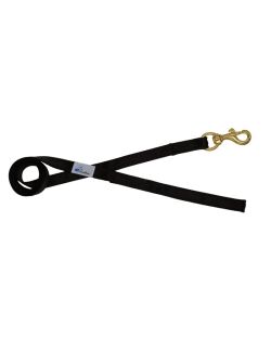 Guide Leash made of Polyamide 2.5 cm - OI01006/100/25/BK/00/K04