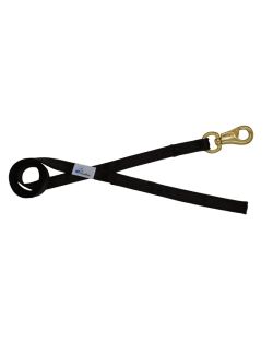 Guide Leash made of Polyamide 2.5 cm - OI01006/100/25/BK/00/K06