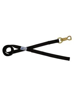 Guide Leash made of Polyamide 2.5 cm - OI01006/100/25/BK/00/K08