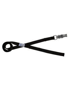 Guide Leash made of Polyamide 2.5 cm - OI01006/100/25/BK/00/K09
