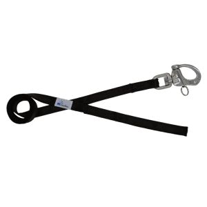 Correa guía de poliamida de 2,5 cm – OI01006/100/25/BK/00/K10