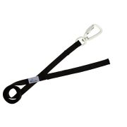 Guide Leash made of Polyamide 2.5 cm – OI01006/100/25/BK/00/K14