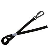 Guide Leash made of Polyamide 2.5 cm – OI01006/100/25/BK/00/K15