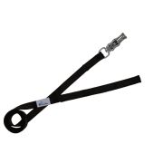 Correa guía de poliamida de 2,5 cm – OI01006/120/25/BK/00/K09