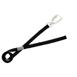 Correa guía de poliamida de 2,5 cm – OI01006/120/25/BK/00/K14