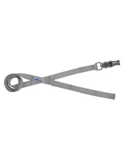 Correa guía de poliamida de 2,5 cm - OI01006/120/25/GY/00/K09