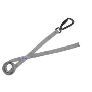 Correa guía de poliamida de 2,5 cm – OI01006/120/25/GY/00/K15