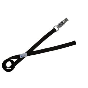 Correa guía de poliamida de 2,5 cm – OI01006/150/25/BK/00/K09