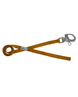 Guide Leash made of Polyamide 2.5 cm - OI01006/150/25/BR/00/K10