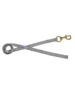 Correa guía de poliamida de 2,5 cm - OI01006/150/25/GY/00/K11