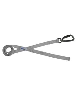Correa guía de poliamida de 2,5 cm - OI01006/150/25/GY/00/K15