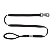 Polyamide Guide Leash and Neoprene 2.5 cm – OI01007/100/25/BK/01/K05