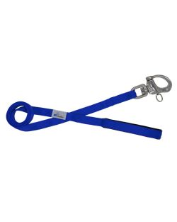 Polyamide Guide Leash and Neoprene 2.5 cm - OI01007/100/25/BL/01/K10
