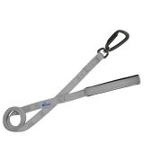 Polyamide Guide Leash and Neoprene 2.5 cm – OI01007/100/25/GY/01/K15