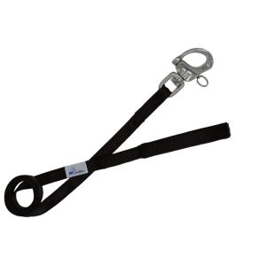 Correa de poliamida y neopreno de 2,5 cm – OI01007/120/25/BK/01/K10