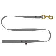 Correa impermeable para perros con celdas pequeñas – 100% resistente al agua y a las bacterias – OI01009/100/25/GY/00/K11